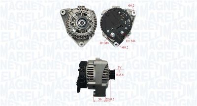 Генератор MAGNETI MARELLI 063730845010