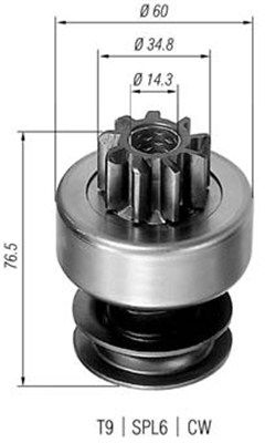 Zobrats, Starteris MAGNETI MARELLI 940113020003