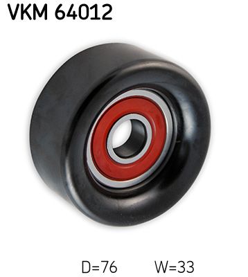 Паразитный / ведущий ролик, поликлиновой ремень SKF VKM 64012