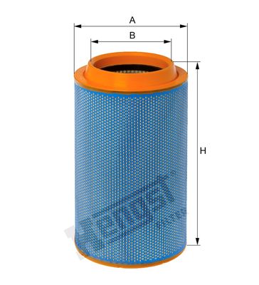 Gaisa filtrs HENGST FILTER E713L