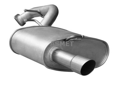 Глушитель выхлопных газов конечный ASMET 11.053
