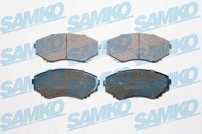 Комплект тормозных колодок, дисковый тормоз SAMKO 5SP1132
