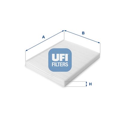 Фильтр, воздух во внутренном пространстве UFI 53.207.00