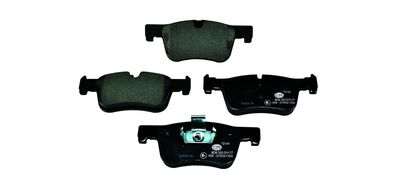 Bremžu uzliku kompl., Disku bremzes HELLA 8DB 355 019-771