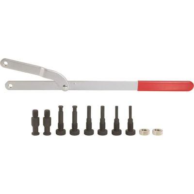 Комплект стопорного инструмента, ременной шкив KS TOOLS 150.3000