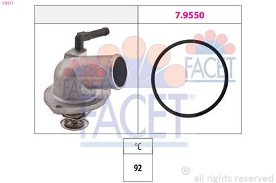 Termostats, Dzesēšanas šķidrums FACET 7.8157