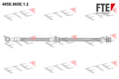 Bremžu šļūtene FTE 9240710