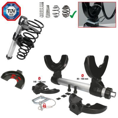 KS TOOLS 5008400 Atsperu savilcēju komplekts