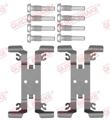 Piederumu komplekts, Disku bremžu uzlikas QUICK BRAKE 109-0207