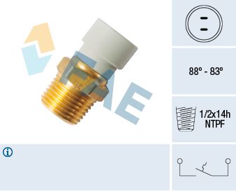 FAE 36499 Termoslēdzis, Radiatora ventilators