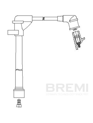 Augstsprieguma vads BREMI 710/65