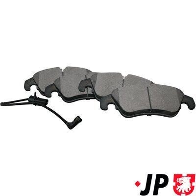 Bremžu uzliku kompl., Disku bremzes JP GROUP 1163606910