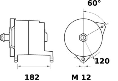 Ģenerators MAHLE MG 629