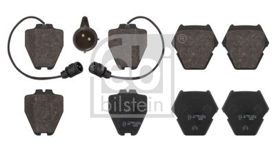 Bremžu uzliku kompl., Disku bremzes FEBI BILSTEIN 16763