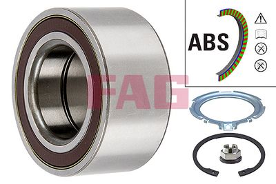 Rattalaagrikomplekt Schaeffler FAG 713 6309 00