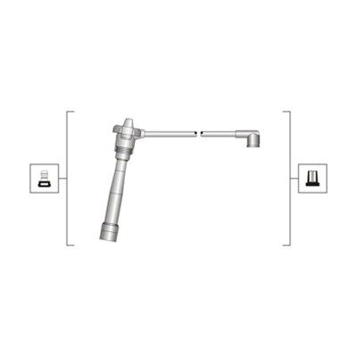 Augstsprieguma vadu komplekts MAGNETI MARELLI 941319170039