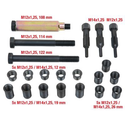 Vītņgriešanas instrumentu komplekts, Kvēlsvece KS TOOLS 150.5060