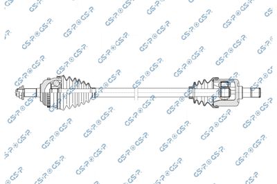 Приводной вал GSP 251072