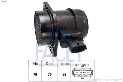 Расходомер воздуха FACET 10.1537