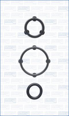 Комплект прокладок, маслянный радиатор AJUSA 77036800