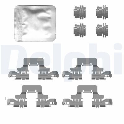 Piederumu komplekts, Disku bremžu uzlikas DELPHI LX0776