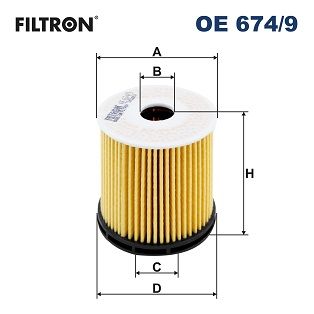 Масляный фильтр FILTRON OE 674/9