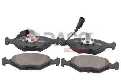 Комплект тормозных колодок, дисковый тормоз DACO 320901