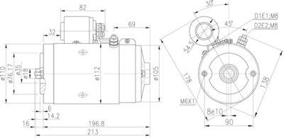 Elektromotors MAHLE MM 270