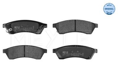 Комплект тормозных колодок, дисковый тормоз MEYLE 025 247 4414/W
