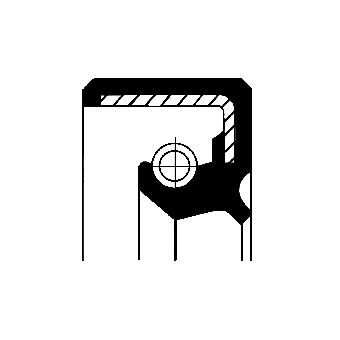 Уплотнительное кольцо CORTECO 12001714B