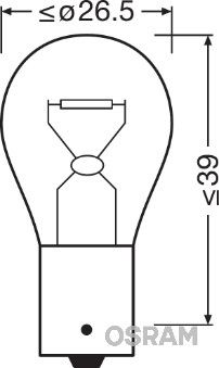 Kvēlspuldze, Pagriezienu signāla lukturis ams-OSRAM 7529