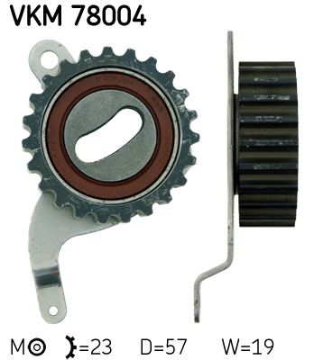 Натяжной ролик, ремень ГРМ SKF VKM 78004