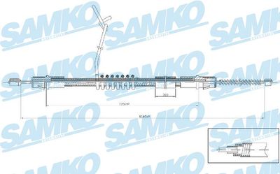 Trose, Stāvbremžu sistēma SAMKO C0287B