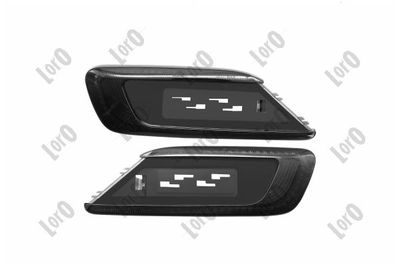 Pagriezienu signāla lukturu komplekts ABAKUS L32-140-008LED-S