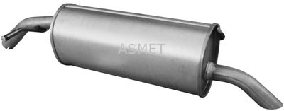 Глушитель выхлопных газов конечный ASMET 08.067