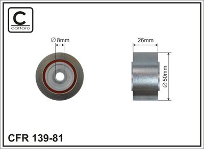 Parazīt-/Vadrullītis, Ķīļrievu siksna CAFFARO 139-81