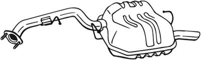 Глушитель выхлопных газов конечный BOSAL 171-025