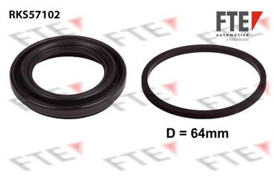 Blīvju komplekts, Bremžu suports FTE 9334590