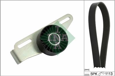 Ķīļrievu siksnu komplekts Schaeffler INA 529 0441 10