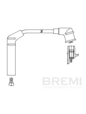 Провод зажигания BREMI 3A66/44