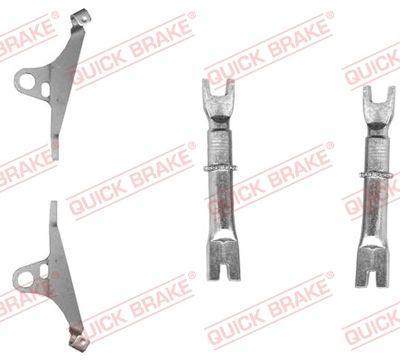 Regulatora komplekts, Trumuļu bremzes QUICK BRAKE 108 53 012