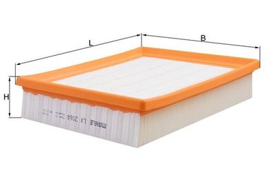 Воздушный фильтр KNECHT LX 2084