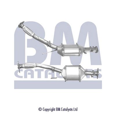 Nosēdumu-/Daļiņu filtrs, Izplūdes gāzu sistēma BM CATALYSTS BM11059
