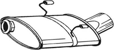 Глушитель выхлопных газов конечный BOSAL 190-317