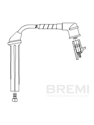 Augstsprieguma vads BREMI 6A25E61