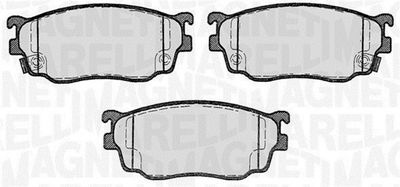 Bremžu uzliku kompl., Disku bremzes MAGNETI MARELLI 363916060466