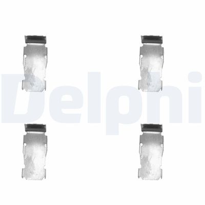 Piederumu komplekts, Disku bremžu uzlikas DELPHI LX0133
