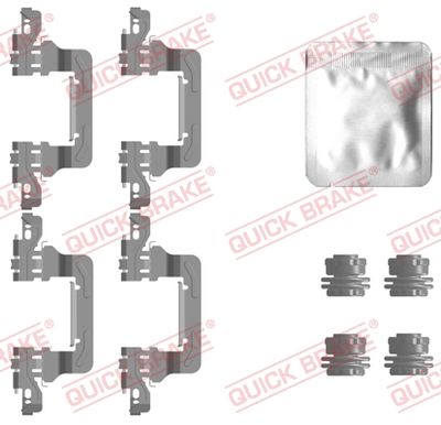 Piederumu komplekts, Disku bremžu uzlikas QUICK BRAKE 109-0130