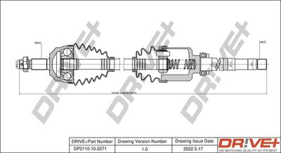 Приводной вал Dr!ve+ DP2110.10.0271