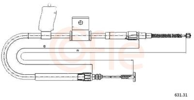 Trose, Stāvbremžu sistēma COFLE 92.631.31